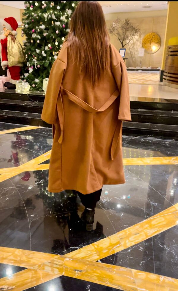 ⁦Manteau femme en cashemire model 2025⁩ - الصورة ⁦5⁩