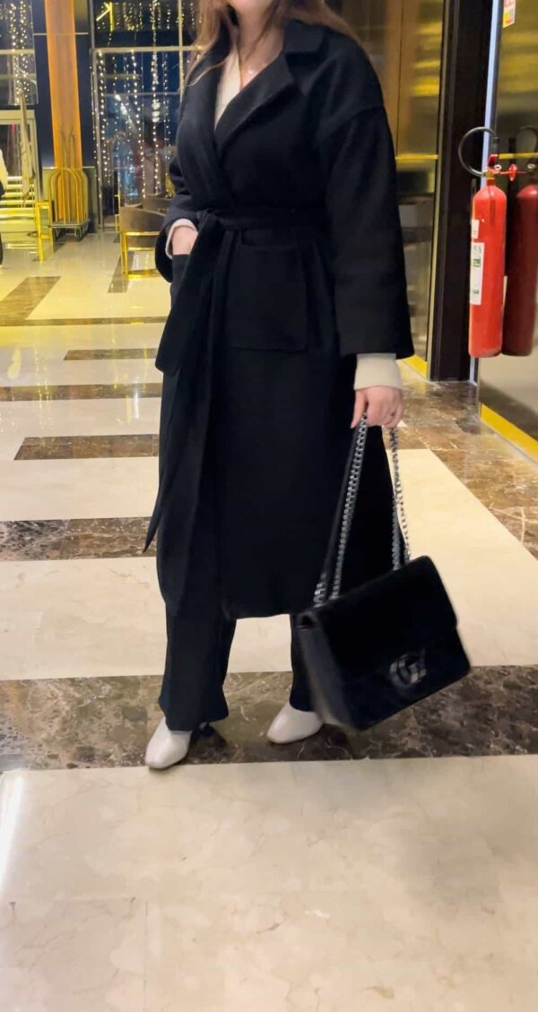 ⁦Manteau femme en cashemire model 2025⁩ - الصورة ⁦7⁩