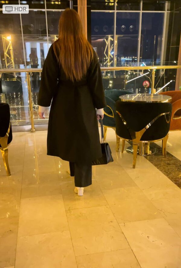 ⁦Manteau femme en cashemire model 2025⁩ - الصورة ⁦3⁩