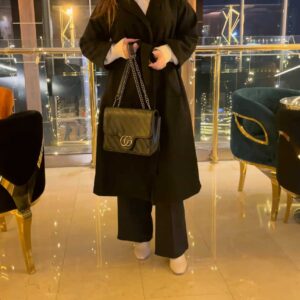 Manteau femme en cashemire model 2025