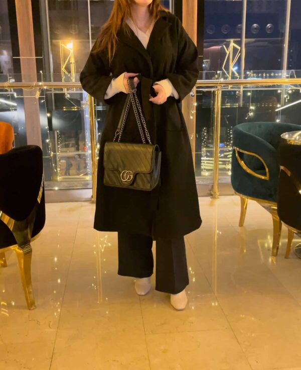 Manteau femme en cashemire model 2025
