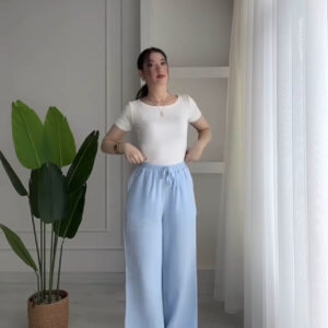 Pantalon en lin by l’esmella